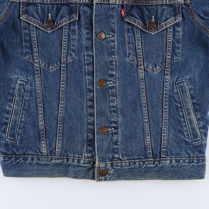 2000'S Levi's 70550-0414 Euro Model Denim Jacket, Men's Size Small cotton blue type Vintage Second Hand