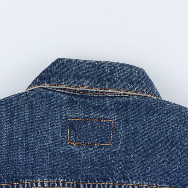 2000'S Levi's 70550-0414 Euro Model Denim Jacket, Men's Size Small cotton blue type Vintage Second Hand