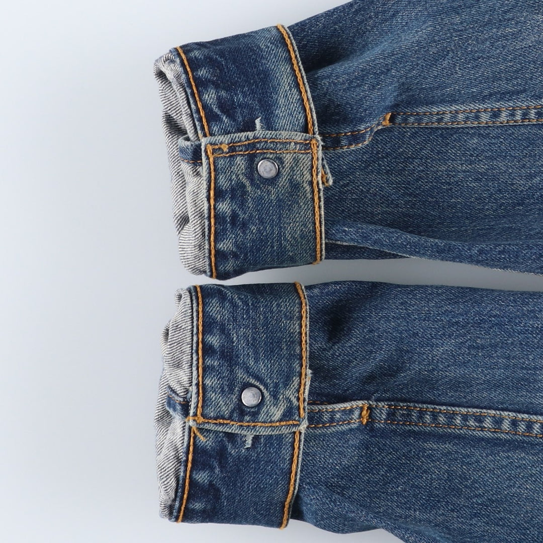 2000'S Levi's 70550-0414 Euro Model Denim Jacket, Men's Size Small cotton blue type Vintage Second Hand