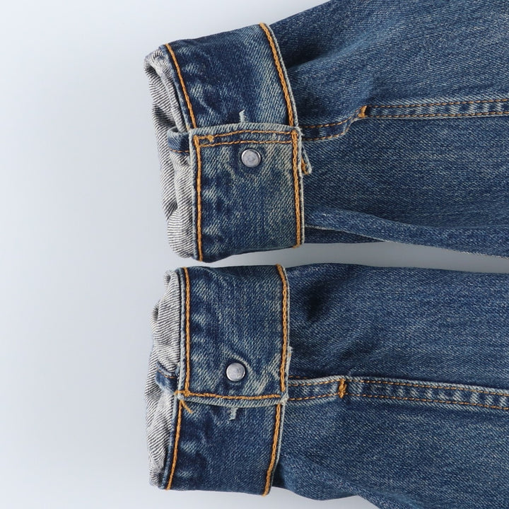 2000'S Levi's 70550-0414 Euro Model Denim Jacket, Men's Size Small cotton blue type Vintage Second Hand