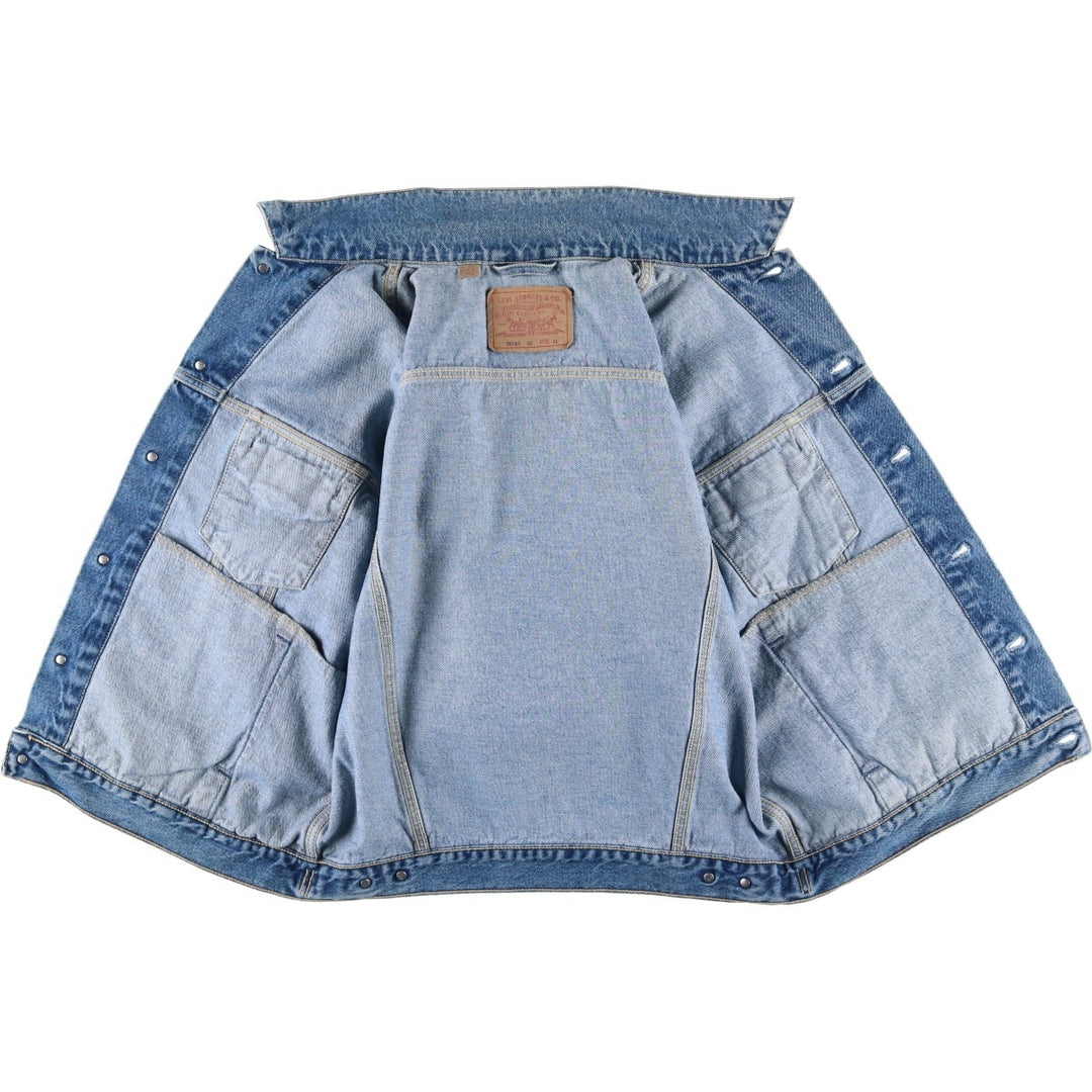 Levi's 70503-02 Denim Jacket, Men's XL unclear blue type Vintage Second Hand