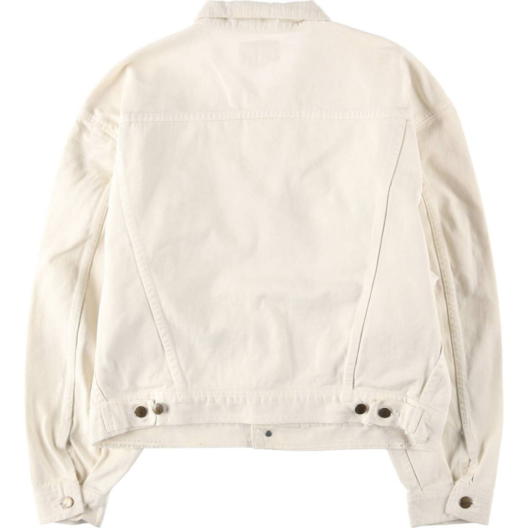 Marithe Francois Girbaud Vintage Denim Jacket, Size S, Men's unclear pale white type Vintage Second Hand
