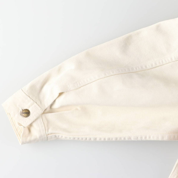 Marithe Francois Girbaud Vintage Denim Jacket, Size S, Men's unclear pale white type Vintage Second Hand