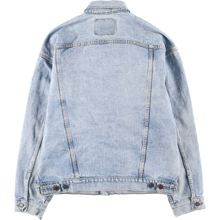 Levi's denim jacket, denim jacket, men's size L unclear blue type Vintage Second Hand