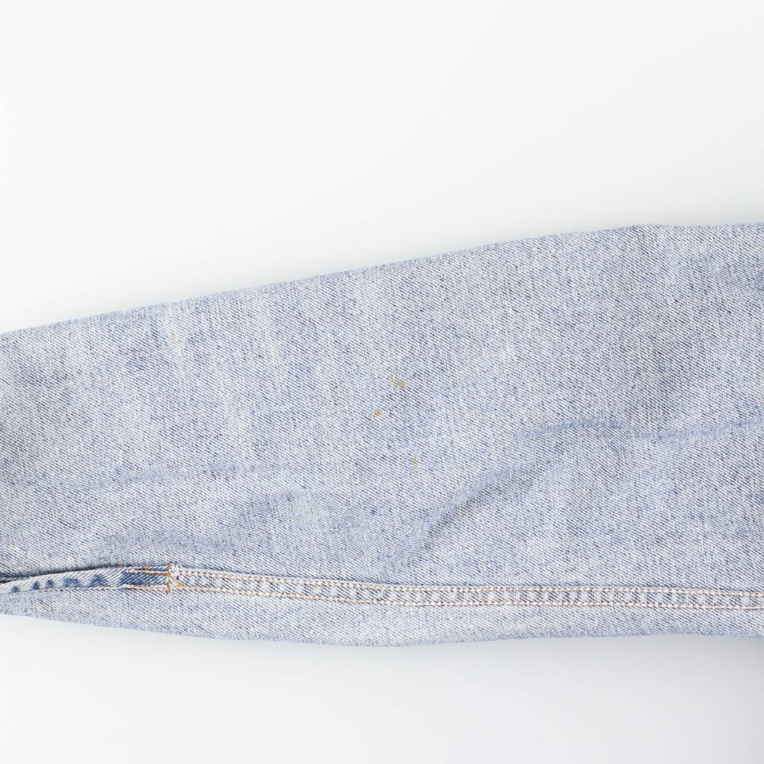 Levi's denim jacket, denim jacket, men's size L unclear blue type Vintage Second Hand