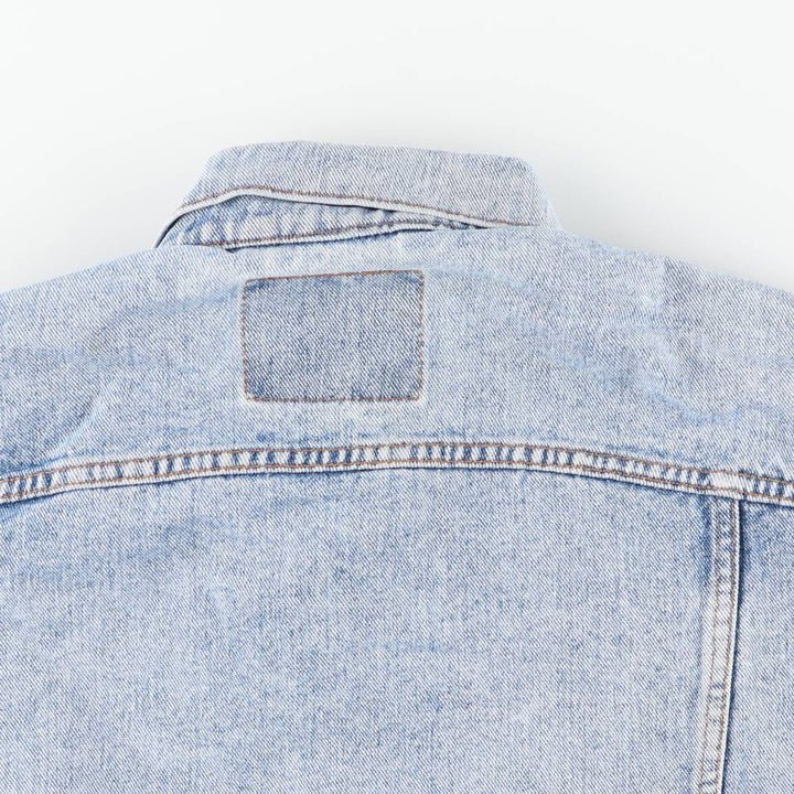 Levi's denim jacket, denim jacket, men's size L unclear blue type Vintage Second Hand