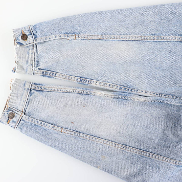 Levi's denim jacket, denim jacket, men's size L unclear blue type Vintage Second Hand