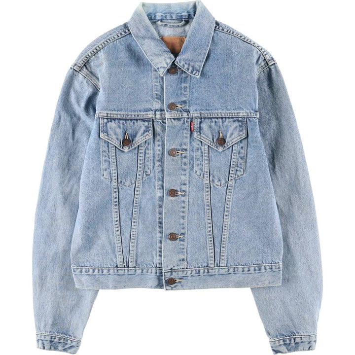 90'S Levi's 70500-0225 Denim Jacket, Men's Size L, Vintage cotton blue type Vintage Second Hand