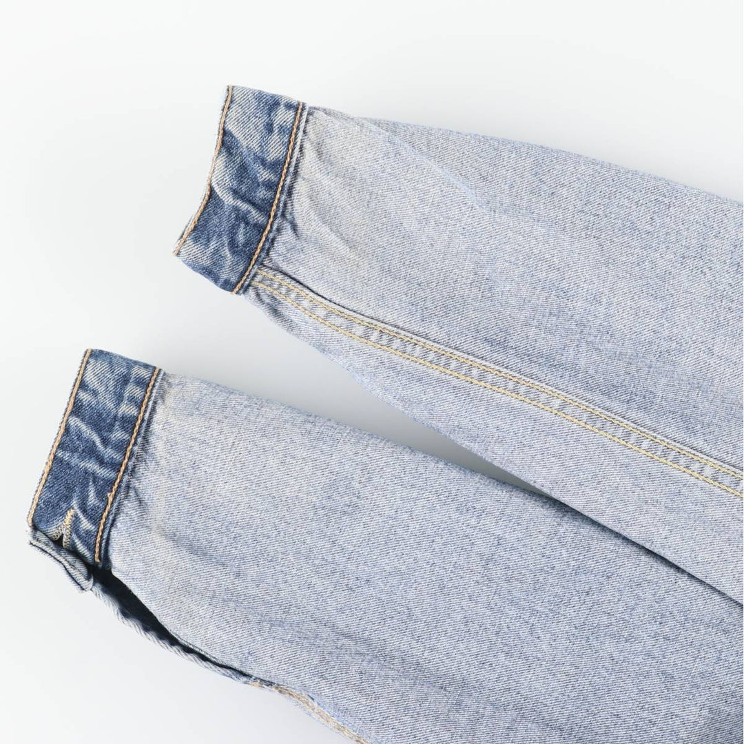 90'S Levi's 70500-0225 Denim Jacket, Men's Size L, Vintage cotton blue type Vintage Second Hand
