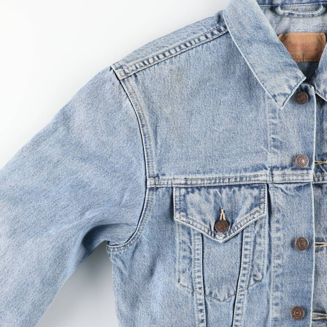 90'S Levi's 70500-0225 Denim Jacket, Men's Size L, Vintage cotton blue type Vintage Second Hand