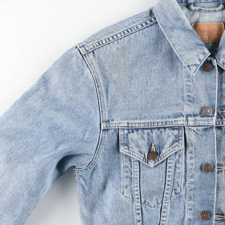 90'S Levi's 70500-0225 Denim Jacket, Men's Size L, Vintage cotton blue type Vintage Second Hand