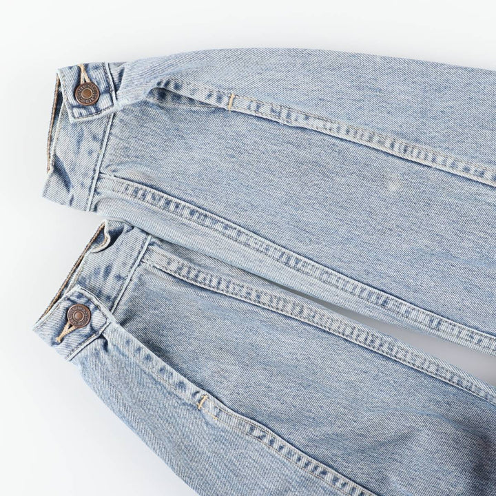 90'S Levi's 70500-0225 Denim Jacket, Men's Size L, Vintage cotton blue type Vintage Second Hand