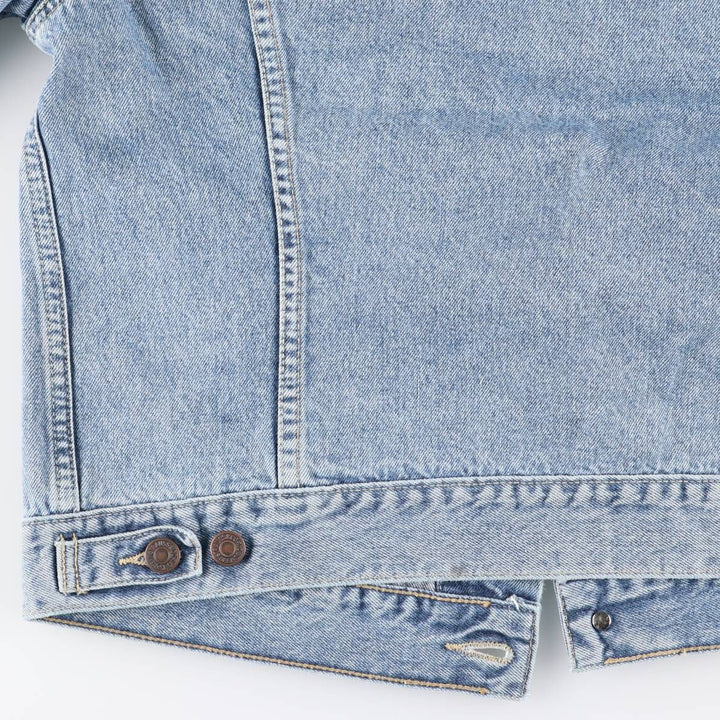 90'S Levi's 70500-0225 Denim Jacket, Men's Size L, Vintage cotton blue type Vintage Second Hand