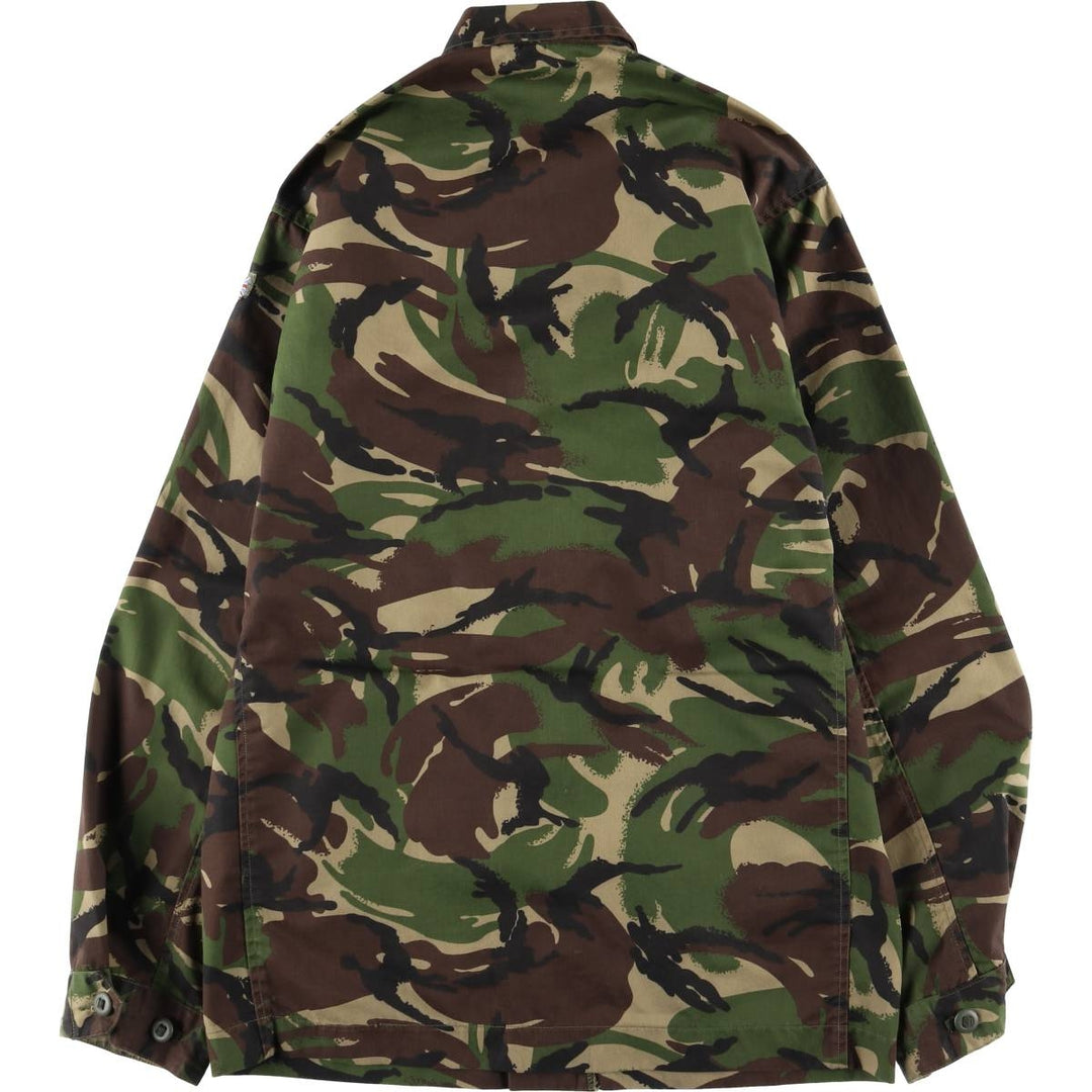 Jacket Combat Camouflage Pattern Desert DPM Camo Military Lightweight Jacket 190 unclear Khaki type Vintage Second Hand