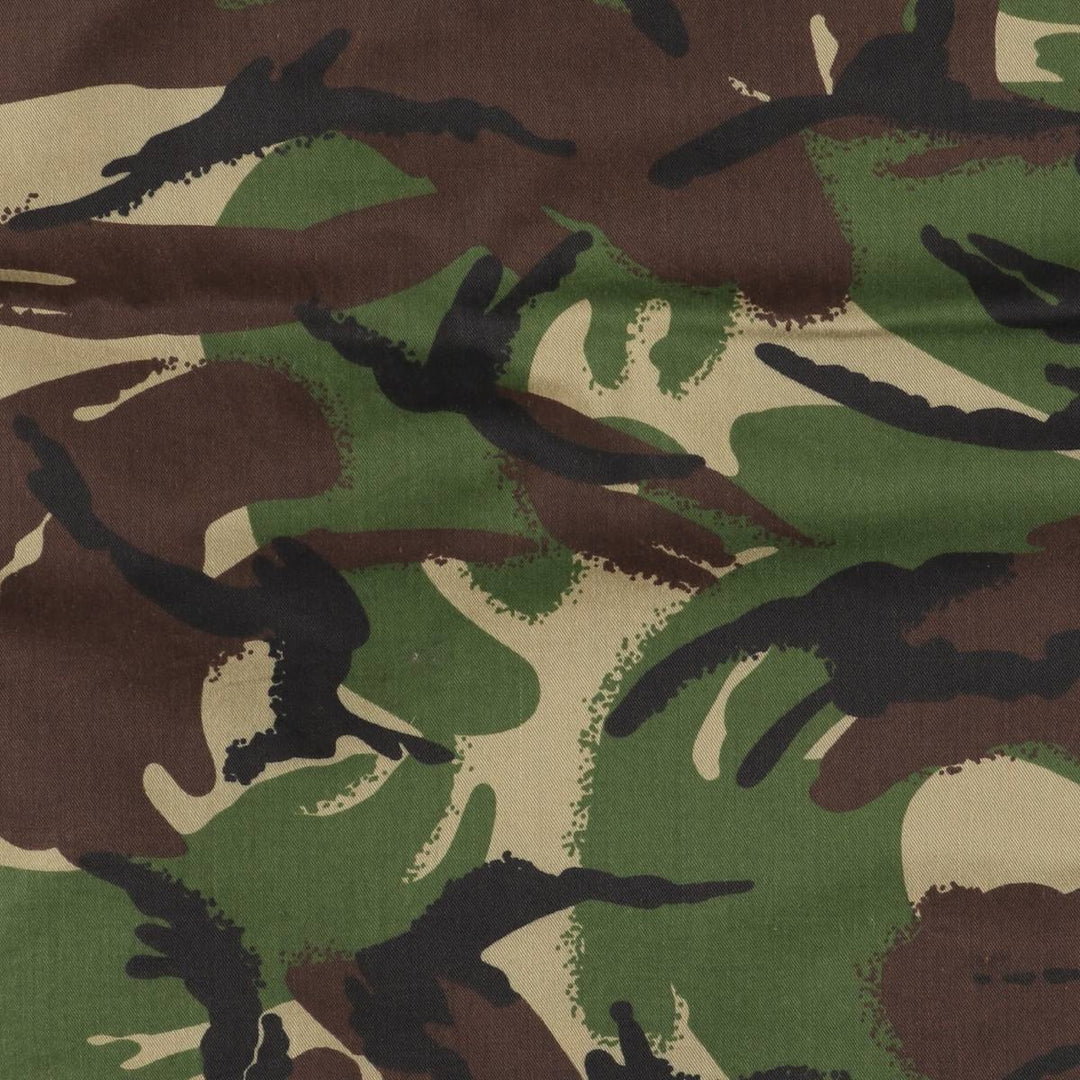 Jacket Combat Camouflage Pattern Desert DPM Camo Military Lightweight Jacket 190 unclear Khaki type Vintage Second Hand
