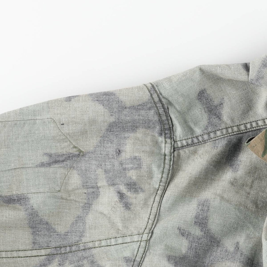 Authentic US Air Force Camouflage Pattern Woodland Camo BDU Military Jacket, Made in USA, Small-Short, Men's Size Small cotton Khaki type Vintage Second Hand