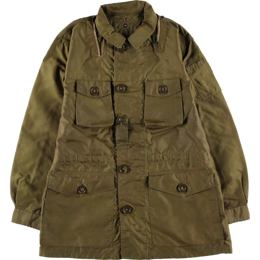 Vintage military combat jacket, men's size XL unclear Khaki type Vintage Second Hand