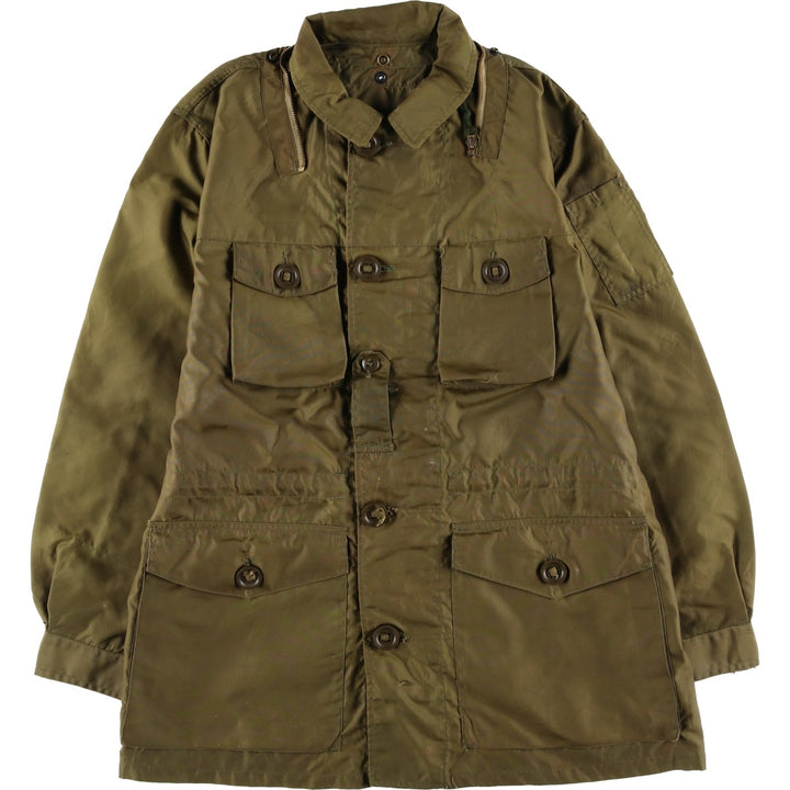 Vintage military combat jacket, men's size XL unclear Khaki type Vintage Second Hand