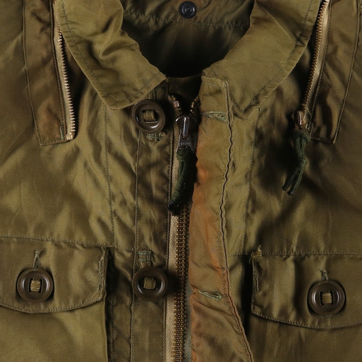 Vintage military combat jacket, men's size XL unclear Khaki type Vintage Second Hand