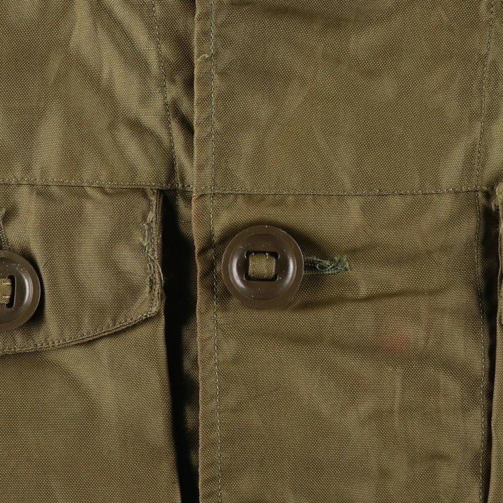 Vintage military combat jacket, men's size XL unclear Khaki type Vintage Second Hand