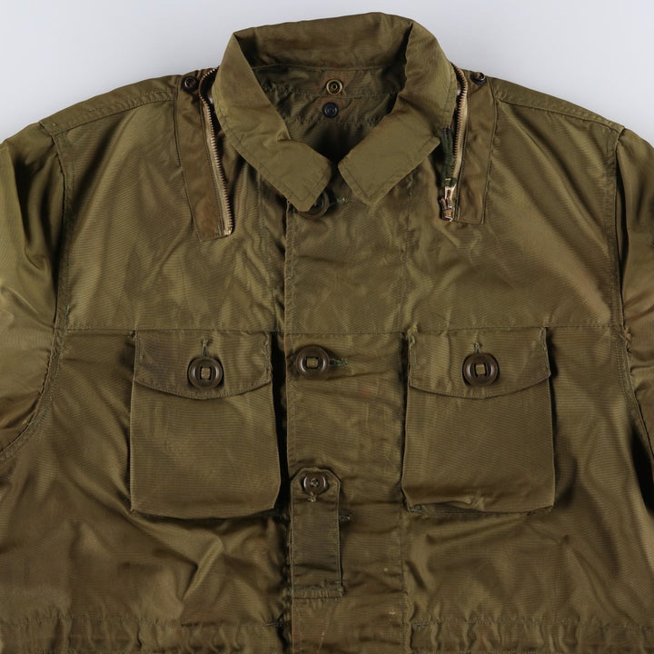 Vintage military combat jacket, men's size XL unclear Khaki type Vintage Second Hand