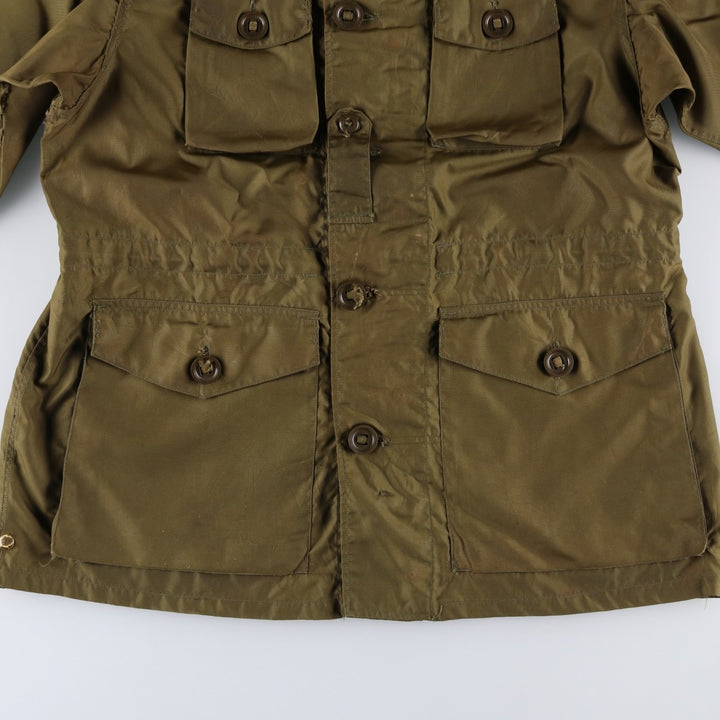 Vintage military combat jacket, men's size XL unclear Khaki type Vintage Second Hand