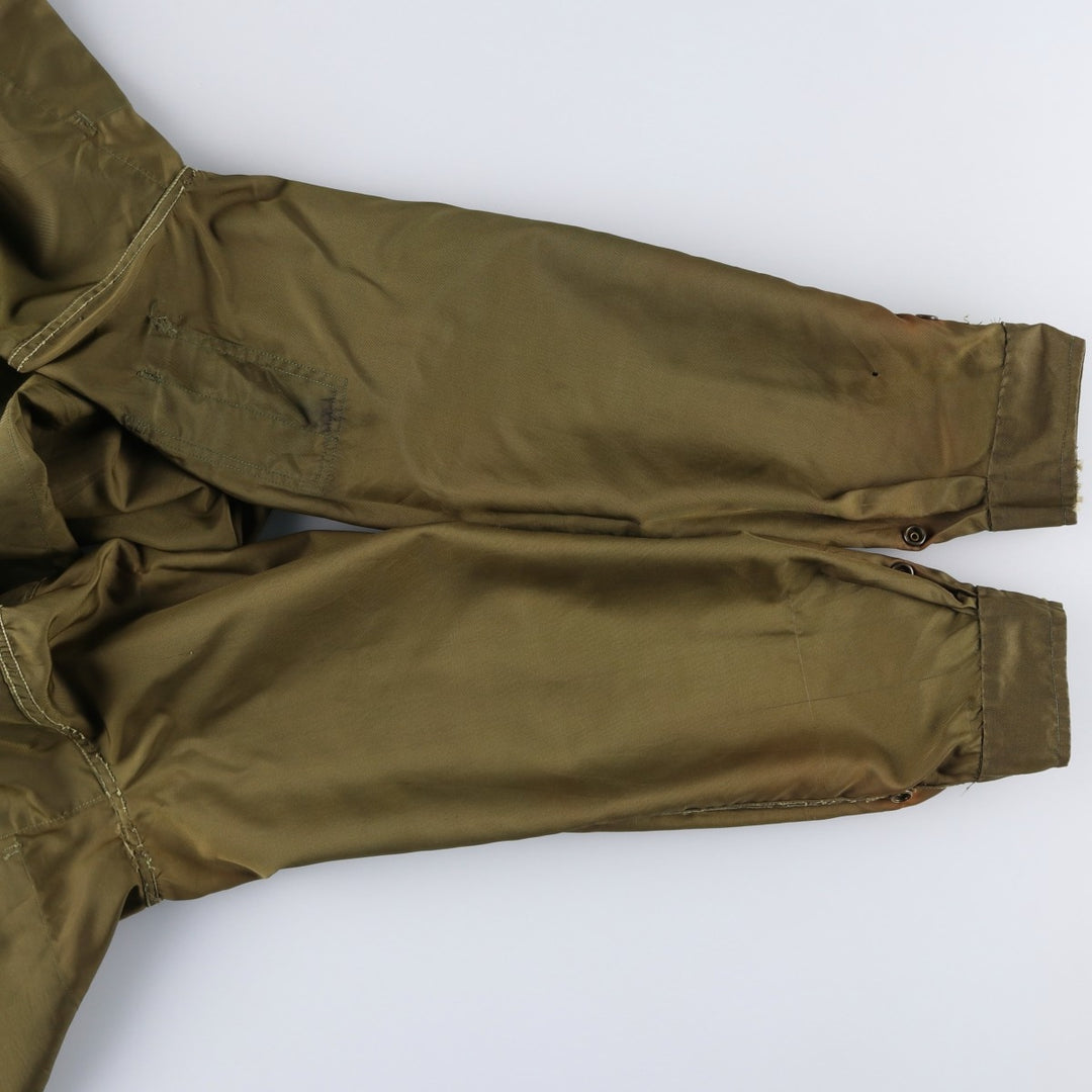 Vintage military combat jacket, men's size XL unclear Khaki type Vintage Second Hand