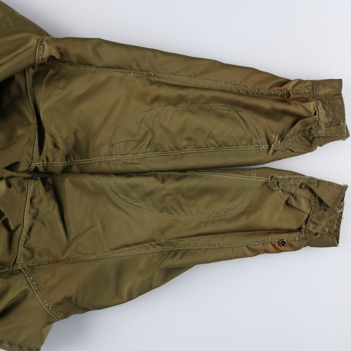 Vintage military combat jacket, men's size XL unclear Khaki type Vintage Second Hand