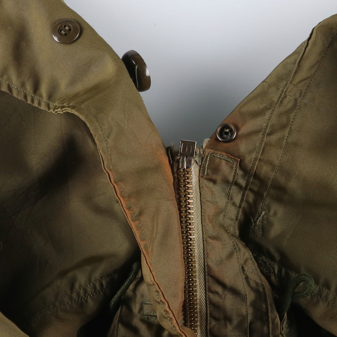 Vintage military combat jacket, men's size XL unclear Khaki type Vintage Second Hand