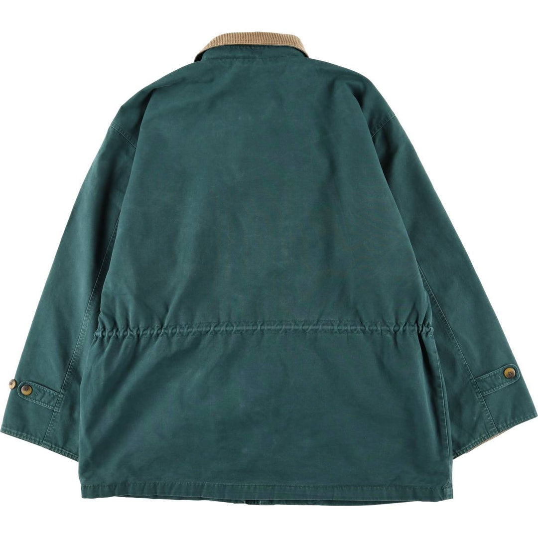 Vintage Brooks Brothers hunting jacket, made in Indonesia, men's size XL cotton Green type dark green Vintage Second Hand