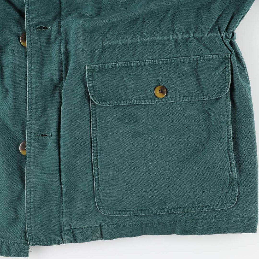 Vintage Brooks Brothers hunting jacket, made in Indonesia, men's size XL cotton Green type dark green Vintage Second Hand