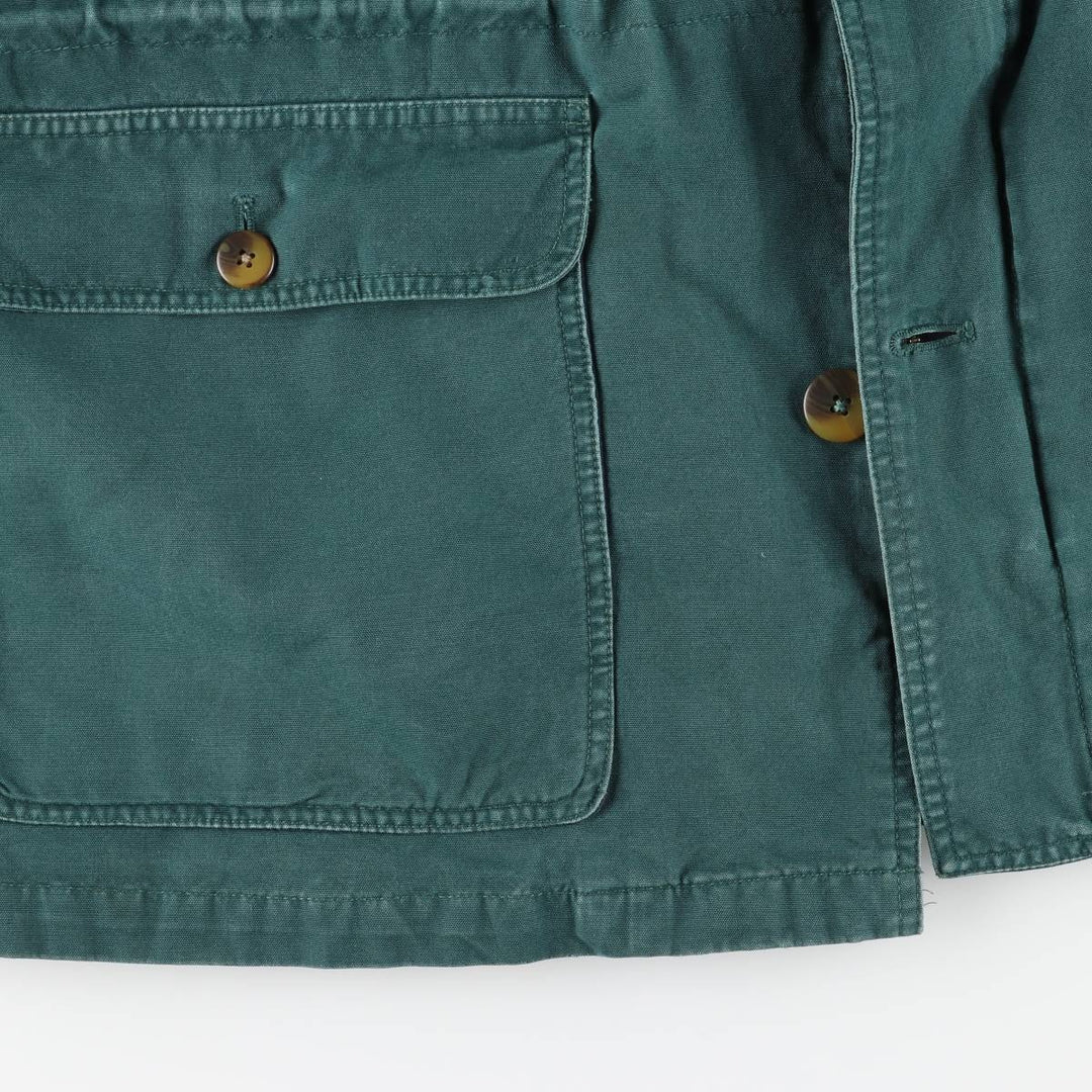 Vintage Brooks Brothers hunting jacket, made in Indonesia, men's size XL cotton Green type dark green Vintage Second Hand