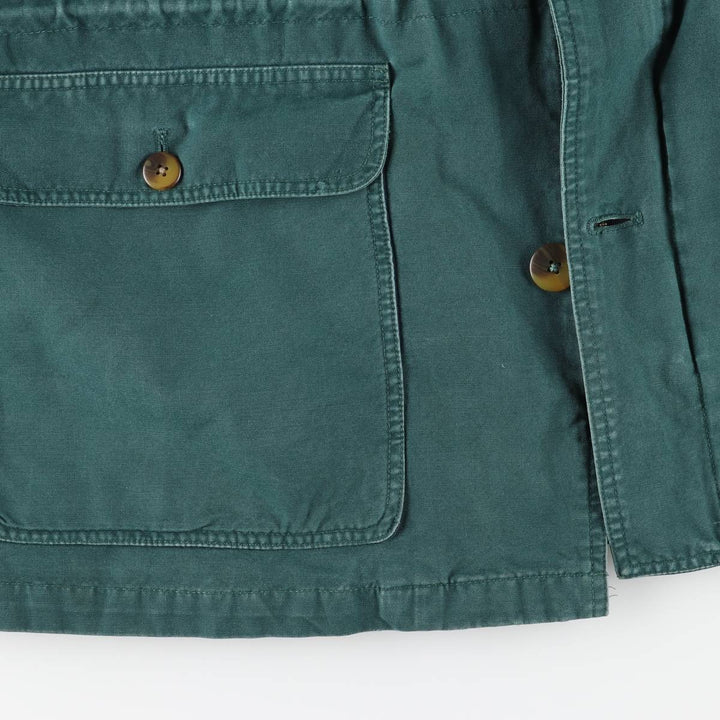 Vintage Brooks Brothers hunting jacket, made in Indonesia, men's size XL cotton Green type dark green Vintage Second Hand
