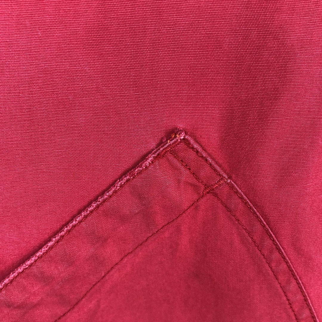 90'S J.Crew Vintage Hunting Jacket, Men's Size L cotton red type Vintage Second Hand