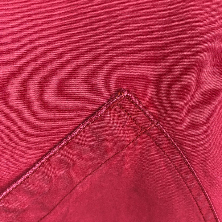 90'S J.Crew Vintage Hunting Jacket, Men's Size L cotton red type Vintage Second Hand