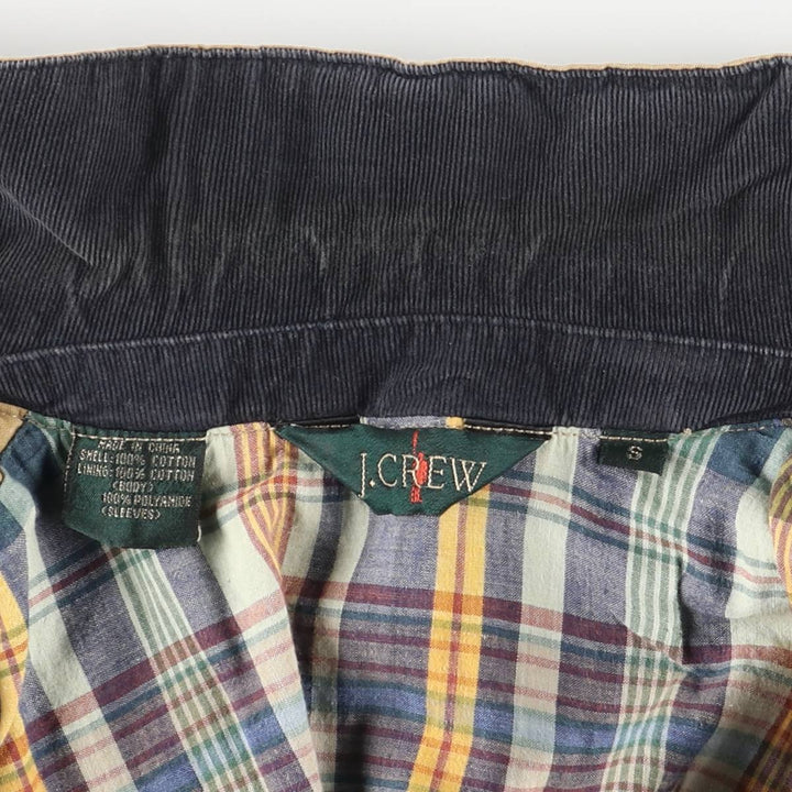 90'S J.Crew Vintage Hunting Jacket, Men's Size Small cotton Beige type Vintage Second Hand