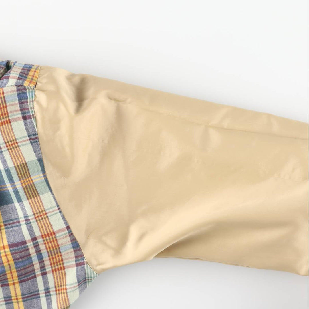 90'S J.Crew Vintage Hunting Jacket, Men's Size Small cotton Beige type Vintage Second Hand