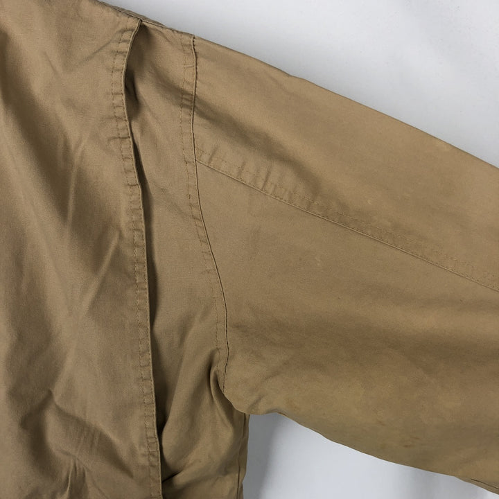 90'S J.Crew Vintage Hunting Jacket, Men's Size Small cotton Beige type Vintage Second Hand