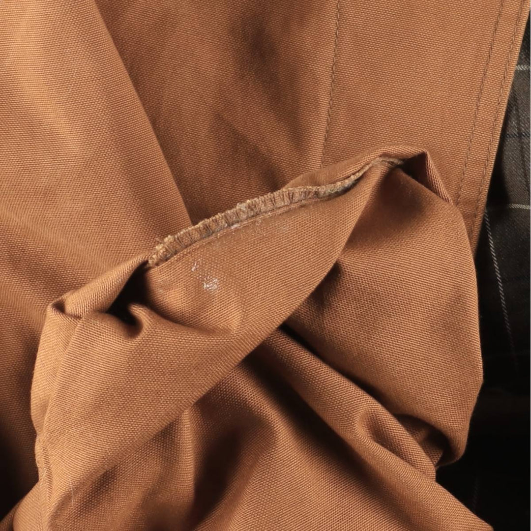 80s-90'S Lands' End Hunting Jacket, Men's Size L cotton brown type Vintage Second Hand