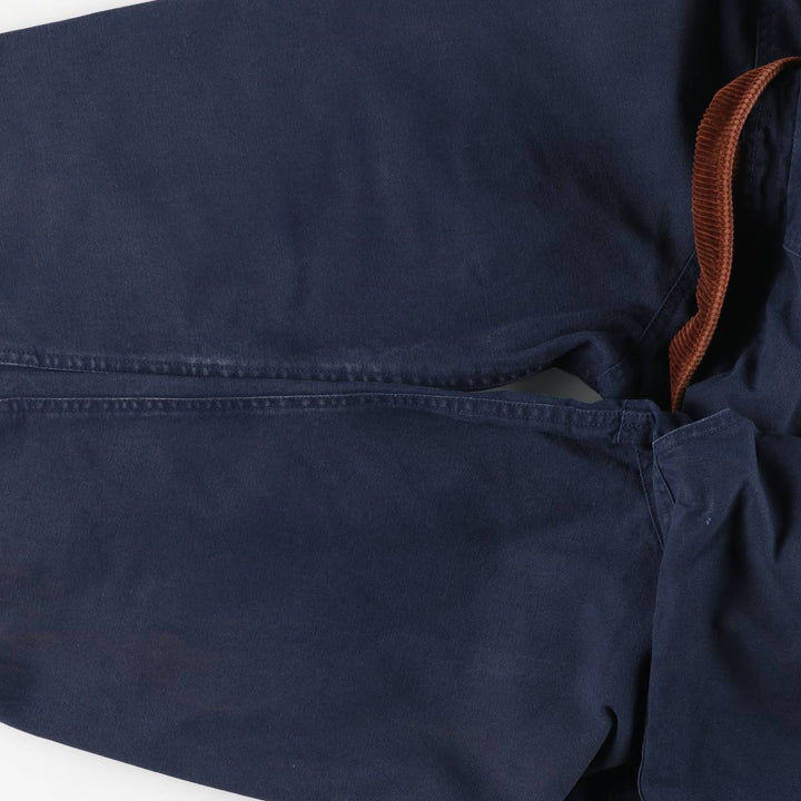 Vintage 80s-90'S Lands' End hunting jacket, men's size XL cotton navy blue type Vintage Second Hand