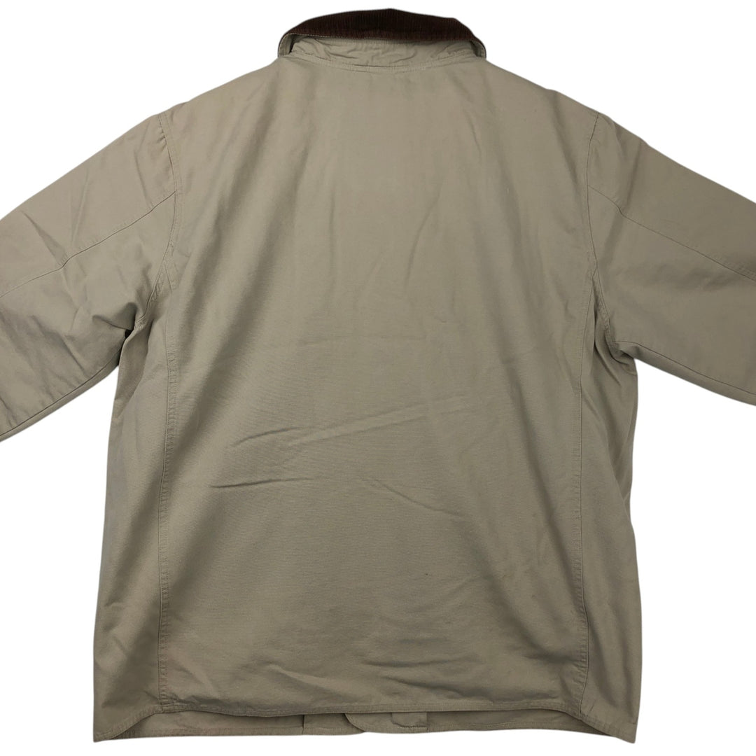 00'S WOOLRICH Hunting Jacket Men's XL cotton Beige type Vintage Second Hand