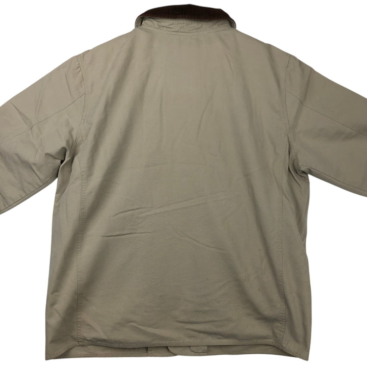 00'S WOOLRICH Hunting Jacket Men's XL cotton Beige type Vintage Second Hand