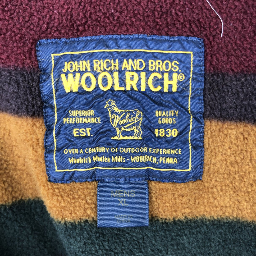 00'S WOOLRICH Hunting Jacket Men's XL cotton Beige type Vintage Second Hand