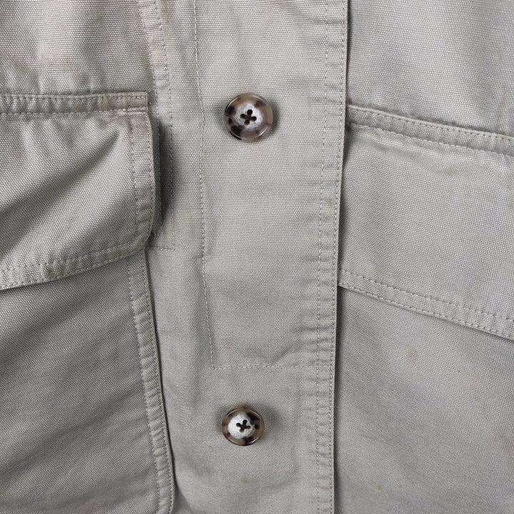00'S WOOLRICH Hunting Jacket Men's XL cotton Beige type Vintage Second Hand