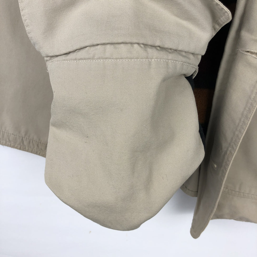 00'S WOOLRICH Hunting Jacket Men's XL cotton Beige type Vintage Second Hand