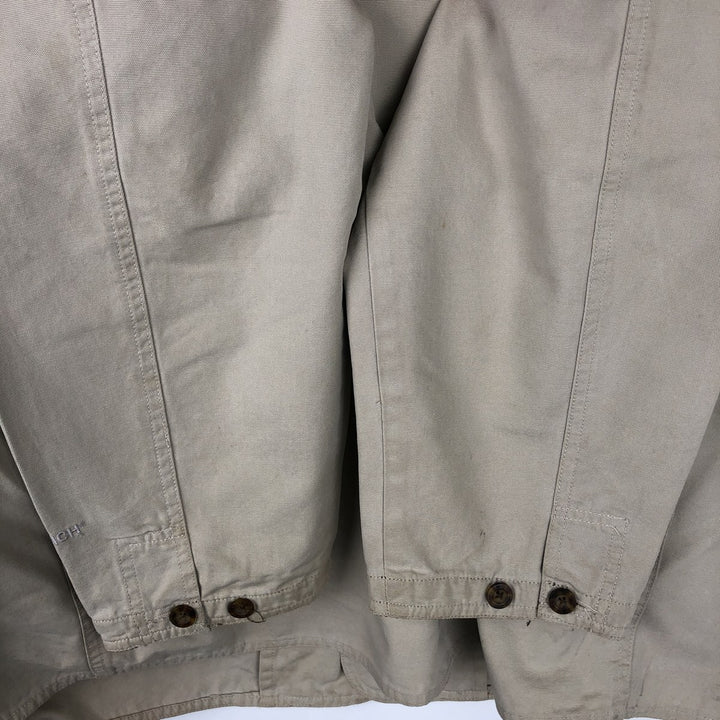 00'S WOOLRICH Hunting Jacket Men's XL cotton Beige type Vintage Second Hand