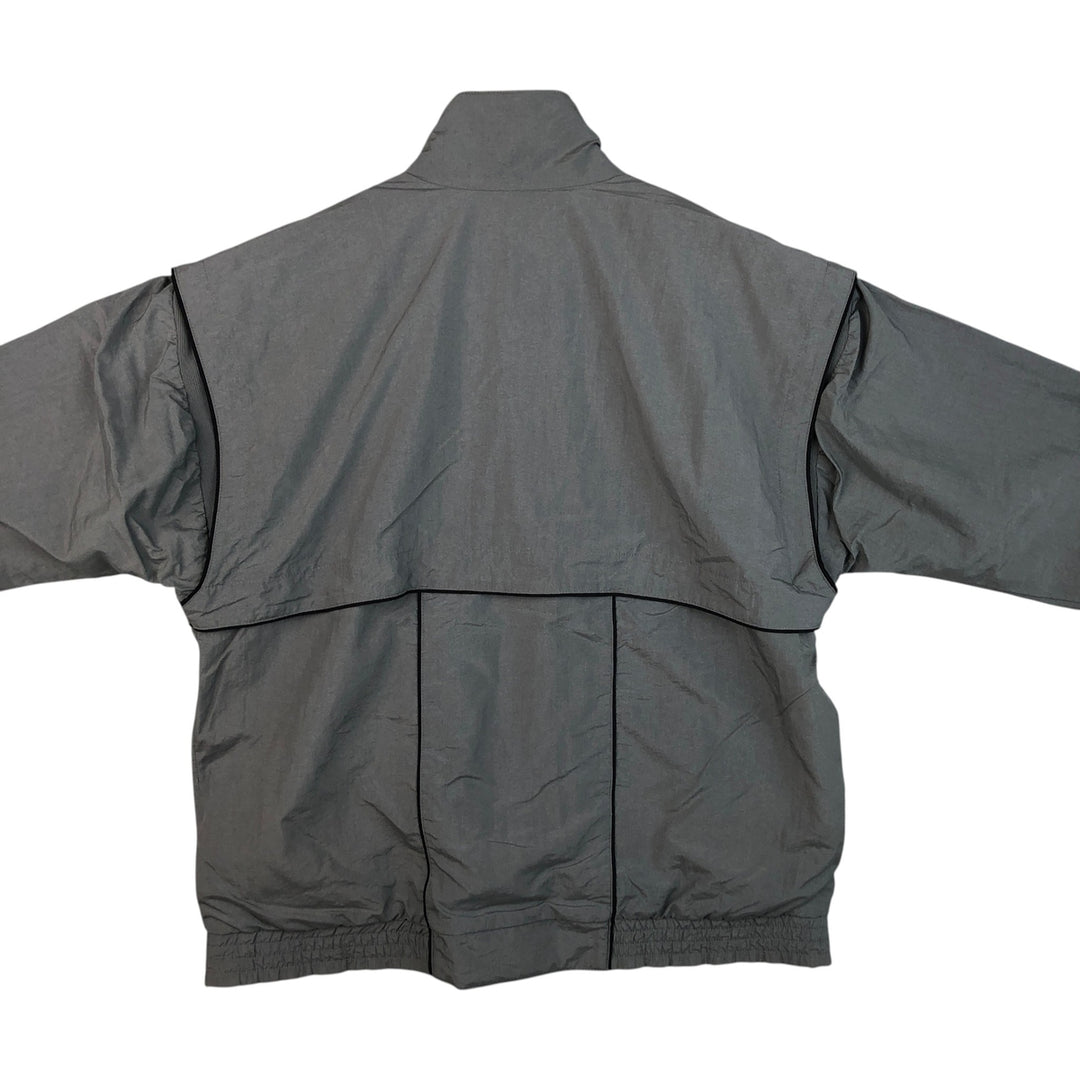Vintage 90'S Nike silver tag nylon jacket, size L, men's unclear gray type Vintage Second Hand
