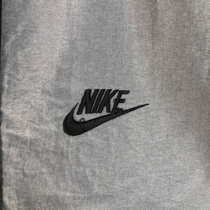 Vintage 90'S Nike silver tag nylon jacket, size L, men's unclear gray type Vintage Second Hand