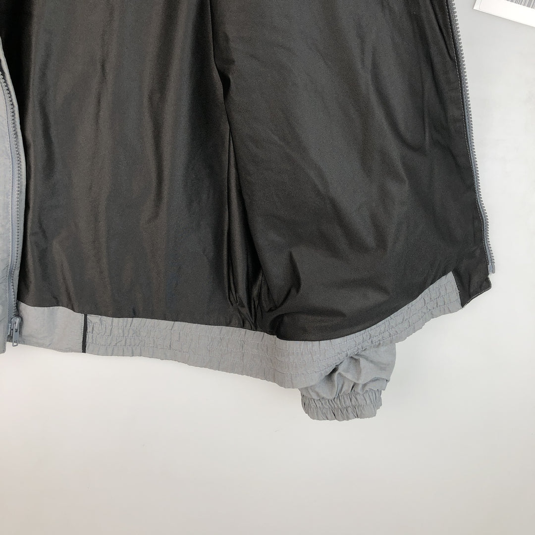 Vintage 90'S Nike silver tag nylon jacket, size L, men's unclear gray type Vintage Second Hand
