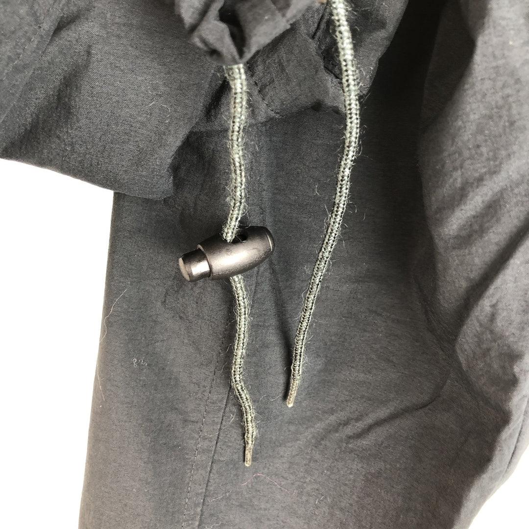 Vintage 90'S Nike silver tag nylon jacket, size L, men's unclear black type Vintage Second Hand